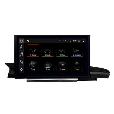 10.25 Inch Android Screen for Audi MIB2 A6 S6 RS6, Wireless CarPlay Android Auto, Navigation, Screen Mirroring, Split Screen, Wi-Fi,Music,Vehicle Cameras,App Netflix Spotify TikTok YouTube (64GB)