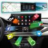 10.25 Inch Android Screen for Audi MIB2 A6 S6 RS6, Wireless CarPlay Android Auto, Navigation, Screen Mirroring, Split Screen, Wi-Fi,Music,Vehicle Cameras,App Netflix Spotify TikTok YouTube (64GB) view 4