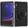 360 Rotation Hand Strap Stand Cover Suitable for Samsung Galaxy Tab S10 Ultra 14.6inch 2024 Shockproof PC Armor Tablet Case view 2