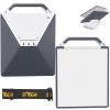 Starlink Mini Protective Cover Case, Portable Protector with 7 1/4"-20 Nuts for DIYer-friendly to Expand as Starlink Mini Mount Silicone Cover with Sturdy Handle Shoulder Strap for Satellite Dish-Grey view 1
