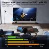 2B2C Bluetooth Transmitter for TV, Wireless Audio Adapter with aptX LL/HD, Screen Display, HDMI/AUX/RCA/Optical Inputs/Outputs, Dual Link for TV, PC, Bluetooth Speakers, Headphones with Remote Control view 4