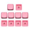 10Pieces PBTs Not Engraving Blanks Keycap MOAs Height Height 1U Dyeing Sublimations Keycaps for Switches Mechanical Keyboards Keycap view 1