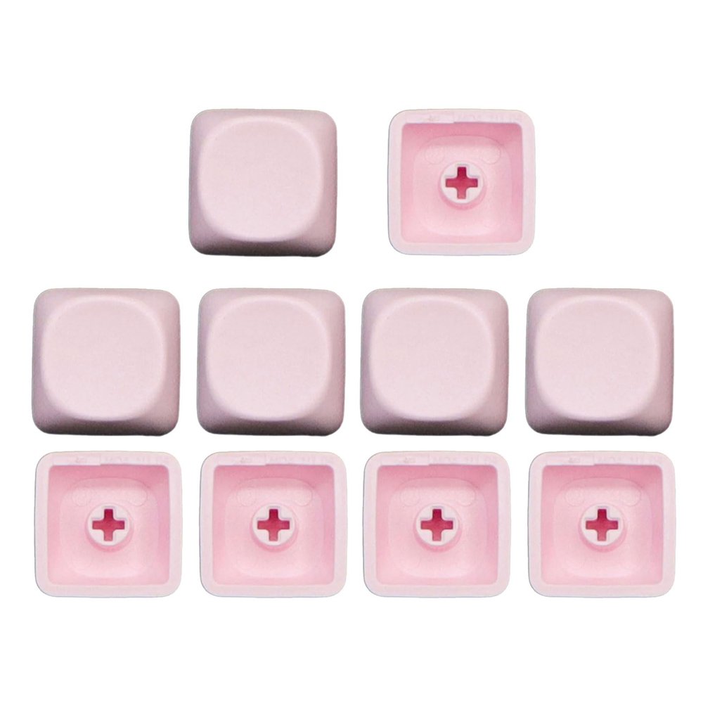 10Pieces PBTs Not Engraving Blanks Keycap MOAs Height Height 1U Dyeing Sublimations Keycaps for Switches Mechanical Keyboards Keycap