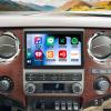 Car Radio for Ford F-250 F-350 Super Duty 2006-2014 with Wireless Carplay Android Auto, 10'' Manually Rotate Car Stereo for Insight with Bluetooth FM/RDS WiFi GPS EQ DSP SWC Backup Camera Mirror Link view 1