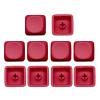 10Pieces PBTs Not Engraving Blanks Keycap MOAs Height Height 1U Dyeing Sublimations Keycaps for Switches Mechanical Keyboards Keycap view 1