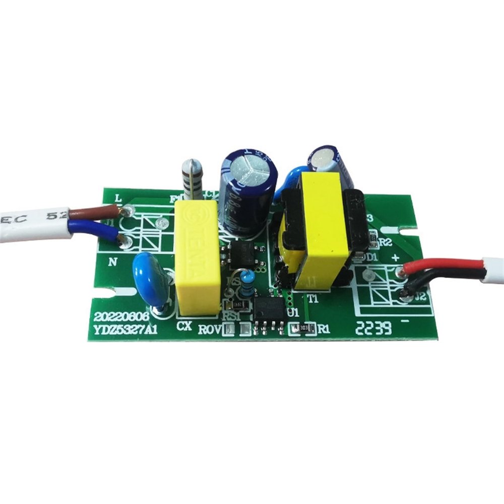 HKRVPXD Direct Hair Driver led Isolation Drive Power Supply 3-36W high-end Large Board Constant Current Built-in LED Power Supply(3 7W Large Board 300MA)