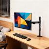 arzgul Single Monitor Mount for Desk-Screen Up to 17.6 Inch,Computer Monitors Stand with Clamp/Grommet Mounting Base Height Tilt Adjustable Sturdy Metal Build 17.6 Lbs Capacity Play Stand view 2