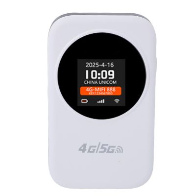LICAEVEY 4G LTE WiFi Hotspot, 300Mbps Portable 2.4G WiFi, Support 8 to 10 Users Pocket Mobile Router with SIM Card Slot, for Car Travel Outdoor