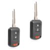 2X Key Fob Remote Replacement 3-Button for 2018-2020 Mitsubishi Eclipse Cross (OUCJ166N, 6370C135) view 1