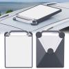 Starlink Mini Magnetic Mount with Protective Silicone Case, 2 in 1 Satellite Dish Mounting Kit & Cover with 200lbs Magnet Bases Handle Shoulder Strap & 1/4"-20 Nuts for RVs Car Boat/Road Trip-Grey view 1