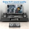1/2/5m Male to Male Subwoofer Cable for Amplifiers Systems Home Theater view 3