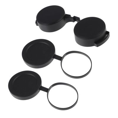 KONTONTY 3Pcs Rubber Objective Lens Cover and Eyepiece Protector for Binoculars and Telescopes, Telescope Replacement Lens Caps, Protective Scope Covers for Outdoor Use