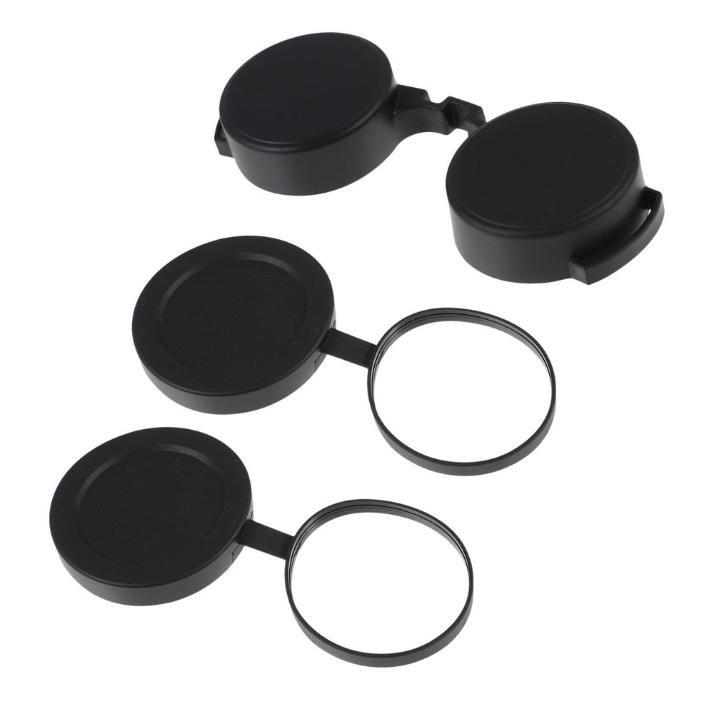 KONTONTY 3Pcs Rubber Objective Lens Cover and Eyepiece Protector for Binoculars and Telescopes, Telescope Replacement Lens Caps, Protective Scope Covers for Outdoor Use