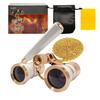 3X25 Opera Glasses Theater Binoculars with Handle and Chain, White view 1