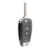Keyless Entry Remote Key Fob Replacement 3-Button Flip for 2016-2021 Chevrolet Cruze XL8 Trailblazer (LXP-T004, 13514134, ID 46) view 1