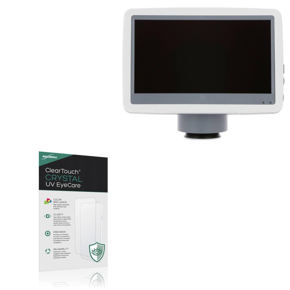 BoxWave Screen Protector Compatible With AmScope DMH-18070 (7 in) - ClearTouch Crystal Anti-UV EyeCare (2-Pack), Filters out Harmful Blue Light Reduce Fatigue