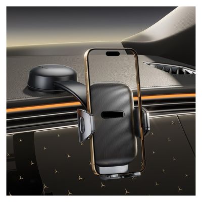 LDGSUPH Dashboard & Windshield Car Phone Holder, Strong Suction Mount Adjustable Clip for Phone, 360 Rotation Air Vent Magnetic Phone Mount Stand(Foldable Holder)