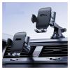 LDGSUPH Dashboard & Windshield Car Phone Holder, Strong Suction Mount Adjustable Clip for Phone, 360 Rotation Air Vent Magnetic Phone Mount Stand(Foldable Holder) view 2