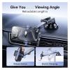 LDGSUPH Dashboard & Windshield Car Phone Holder, Strong Suction Mount Adjustable Clip for Phone, 360 Rotation Air Vent Magnetic Phone Mount Stand(Foldable Holder) view 3