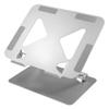 BoxWave Stand and Mount Compatible with Mobile Pixels Duex Max Laptop Screen Extender (14.1 in) - Executive VersaView Stand, Ergonomic Adjustable Viewing Angle Metallic Riser - Metallic Silver view 2