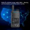 NEXTELECOM GT59 4G LTE Walkie Talkies Unlimited Range Communication, Lifetime Free, AES256 Encryption, Noise Reduction, IP65, Type-C (Black, 1 Pack) view 2