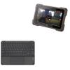 BoxWave Keyboard Compatible with GSM LLC VU70 Trail Pad Tablet (7 in) - SlimKeys Bluetooth Keyboard with Trackpad, Portable Slim TouchPad - Jet Black view 1