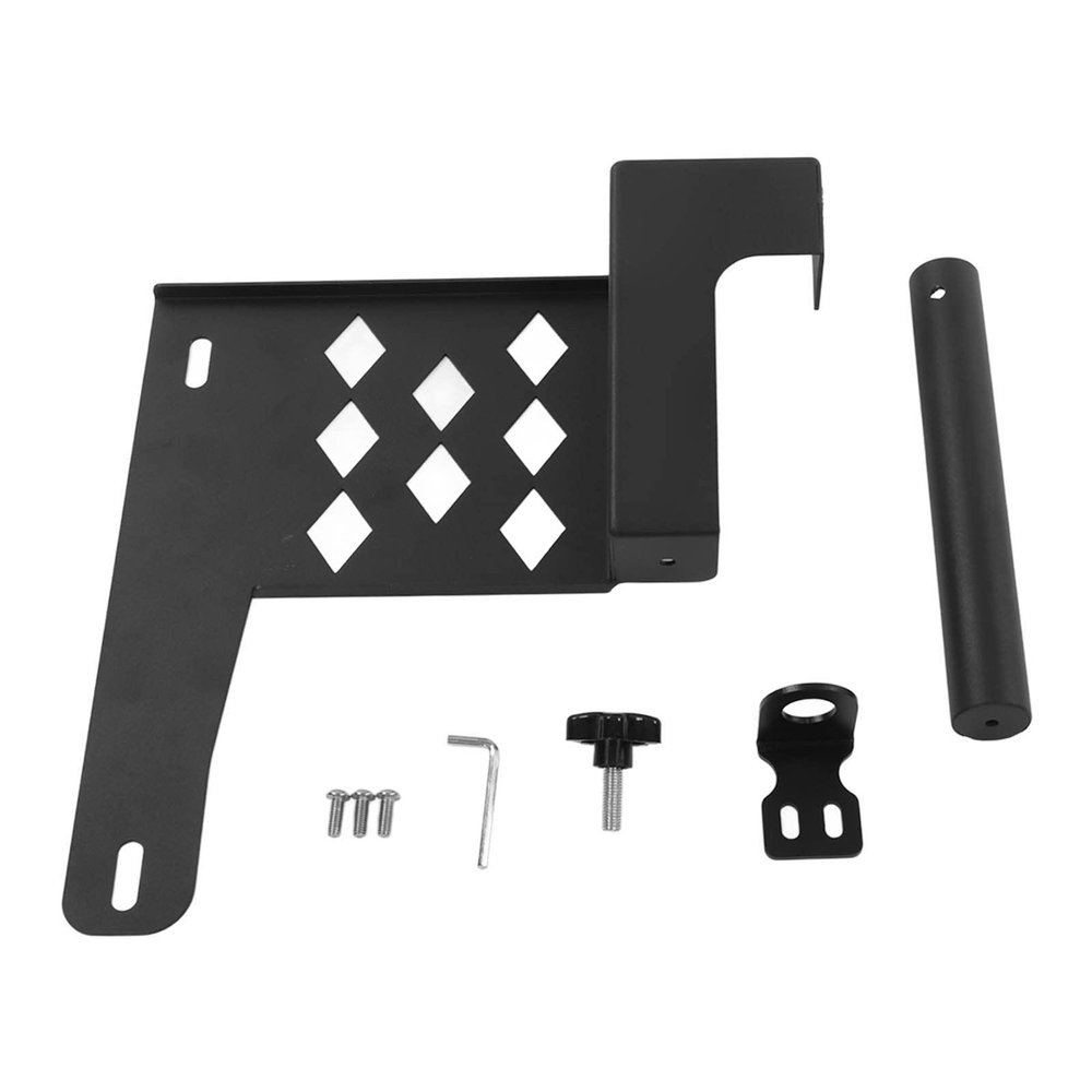 Car Exterior Antenna Bracket Carbon Steel Replacement Tailgate Mount Strong Signal Enhancer for XJ10 2007 2021 Off Road Accessory 3 Brackets Included