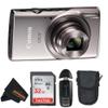 Canon Compact Digital Camera IXY 650 12x Optical Zoom IXY650 (SR) (Silver) with Sunshine Photo Basic Bundle (Renewed) view 1