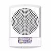 ELSPSTW Wheelock Eluxa LED High-Fidelity Speaker Strobe, Wall Mount, Fire Lettering, Clear Lens, 24VDC, White, for Emergency Communication Systems view 1