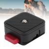 Camera Quick Release Plate, Universal Quick Release Tripod Mount, Aluminum Alloy Quick Release Camera Mount Adapter with Anti Slip Padding, for DSLR Mirrorless Cameras Monopod Stab view 2
