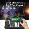 Zowietek ZowieKBD NDI PTZ Controller 5'' LCD Quad-Screen Automatic Camera Detection + ZowiePTZ PTZ Camera 12X Optical Zoom HDMI, SDI, USB Output , Live Streaming(2PCS) view 4