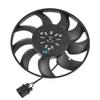 Right Engine Cooling Fan 8W0959455B 8W0959455AE 8W0959455L Compatible with A4 B9 A5 A7 A8 D5 Q7 2015- Q8 2018-3.0T view 2