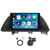 10 inch Car Radio Stereo Compatible for Honda Odyssey 2005-2010,Android 15 GPS Navigation Head Unit with Carplay Android Auto,Car Radio with WiFi Bluetooth Mirror Link Split Screen SWC DSP RDS DAB view 2