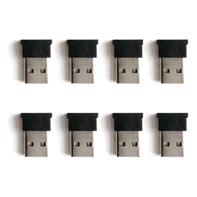 Blue Charm Beacons - Bluetooth BLE iBeacon (BC-U1-USB MultiBeacon) - USB Powered - Long Range BLE 5.0 (10 Beacon)