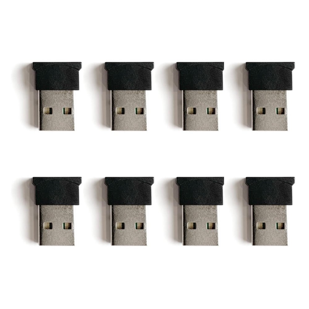 Blue Charm Beacons - Bluetooth BLE iBeacon (BC-U1-USB MultiBeacon) - USB Powered - Long Range BLE 5.0 (10 Beacon)