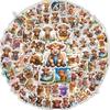 100PCS Highland Cow Stickers - Cute Cartoon Farm Animal Waterproof Vinyl Decals for Laptop, Water Bottle, Scrapbooking, Journals, and Daily Decoration view 1
