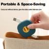2 in 1 Cable Winder with Phone Stand, Durable Cable Organizer and Charging Stand for Earphones, Durablity Abs Cables Organizer and Charging Stands, for Home Office Classroom Travel (White) view 2