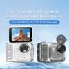 JOYSOG TPU Protective Cover for Insta360 Go Ultra Action Camera Sleeve with Lens Cap Cover Accessories (Transparent) view 3