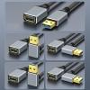 Yinziha USB3.0 Extension Cable Right Angled Connectors 5Gbps Data Transfer for Webcams Printers Keyboards Mouse Flashes Drive view 3