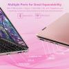 BINHENGLON 11" 2-in-1 Touchscreen Laptop, N150 Laptops,16GB RAM,FHD 1920 * 1200 IPS,Win 11 Pro PC,Backlit Keyboard, WiFi,USB-C,HDMI,Oval Trackpad,Computer(Rose Gold, 16G+512GB SSD). view 4