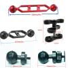 MN-X4 Underwater Shooting Stand Accessory Multi-Functional kit Expansion Connector Handheld Camera for deep-Water Video Recording with Fill Light (MN-X4) view 2