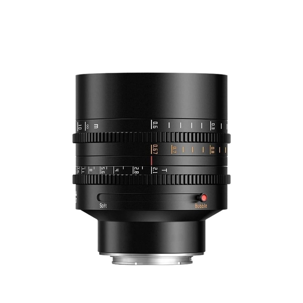 Camera Lens, 35mm / 50mm / 85mm T2.1 Full Frame Manual Focus Cine Camera Lens(85mm T2.1,E)