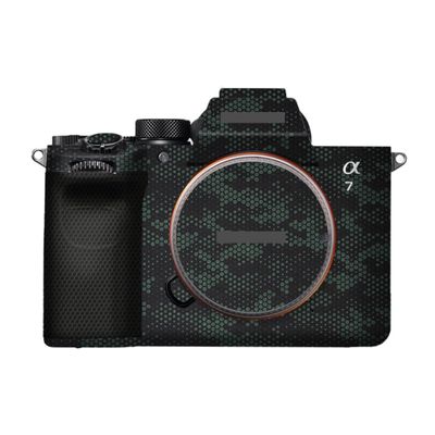 A7M5 Anti-Scratch Camera Cover Decal Skin for Sony ILCE-7M5 / A7 V Camera A7V Protector Wrap Cover Film Sticker Accessories (Mamba Green, for Sony A7V/A7M5)