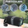T&G Portable Bluetooth Speaker with Lights, 30W Wireless Loud Stereo Sound, IPX4 Waterproof Outdoor Speaker, 20H Playtime, Perfect for Home, Beach, Party & Gifts view 3