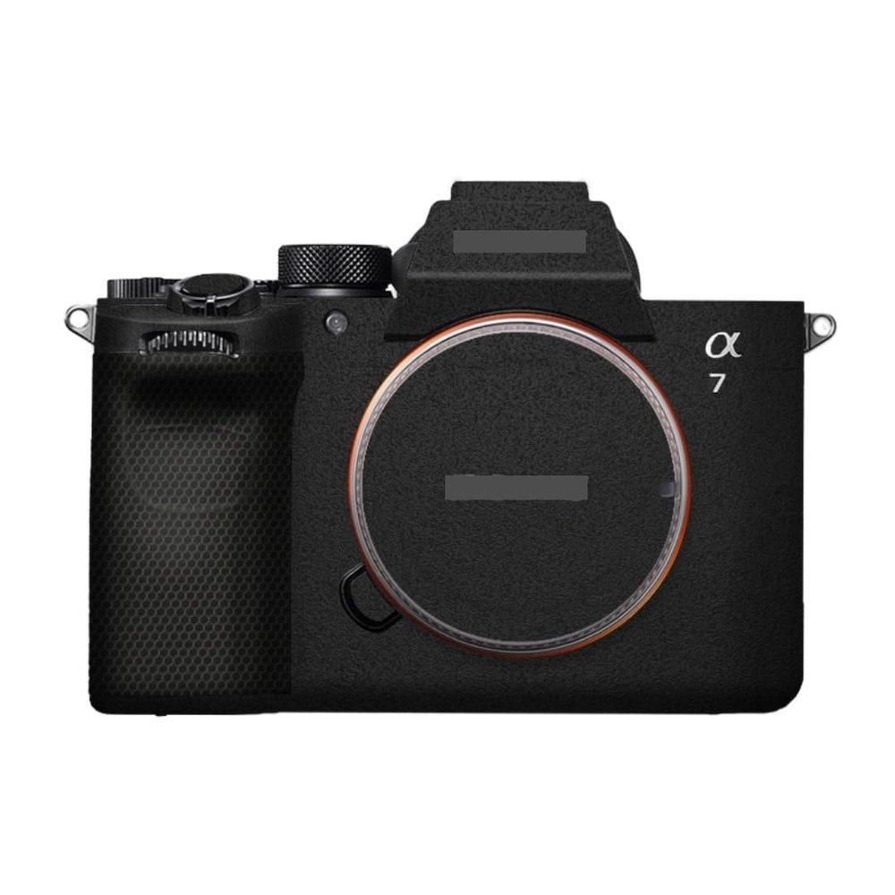 A7M5 Anti-Scratch Camera Cover Decal Skin for Sony ILCE-7M5 / A7 V Camera A7V Protector Wrap Cover Film Sticker Accessories (Frosted Black, for Sony A7V/A7M5)