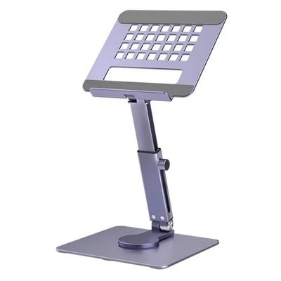 TEOYETTSF Aluminum Tablet Stand 360Rotating Folding Adjustable Desk Holder Mount Riser