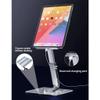 TEOYETTSF Aluminum Tablet Stand 360Rotating Folding Adjustable Desk Holder Mount Riser view 4