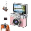 2026 New Mini Digital Camera with 1.47 in LCD Screen 1080P, Mini Camera with flip Screen, Thumb-Sized flip Screen mini Cameras (#2) view 1