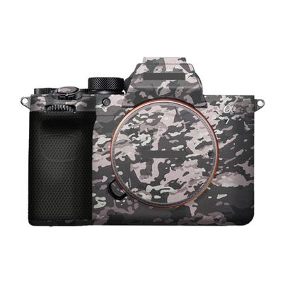 A7M5 Anti-Scratch Camera Cover Decal Skin for Sony ILCE-7M5 / A7 V Camera A7V Protector Wrap Cover Film Sticker Accessories (Field Camouflage, for Sony A7V/A7M5)