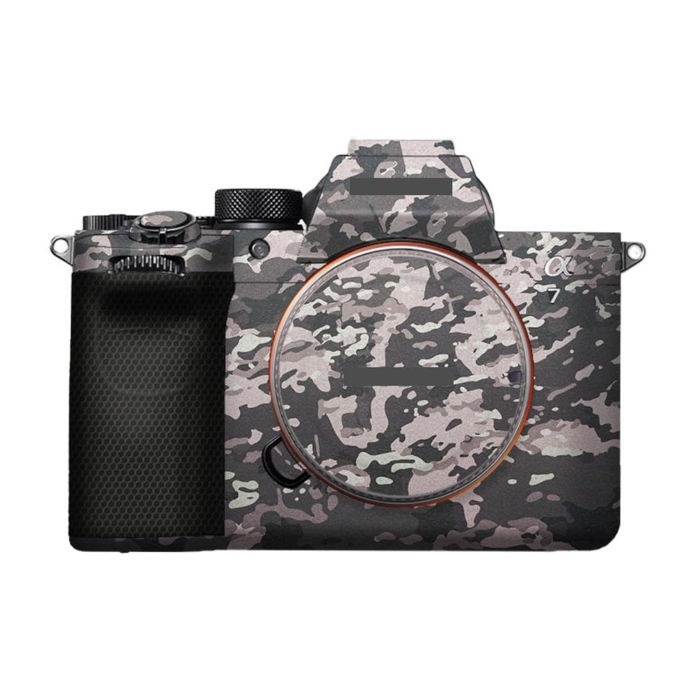 A7M5 Anti-Scratch Camera Cover Decal Skin for Sony ILCE-7M5 / A7 V Camera A7V Protector Wrap Cover Film Sticker Accessories (Field Camouflage, for Sony A7V/A7M5)
